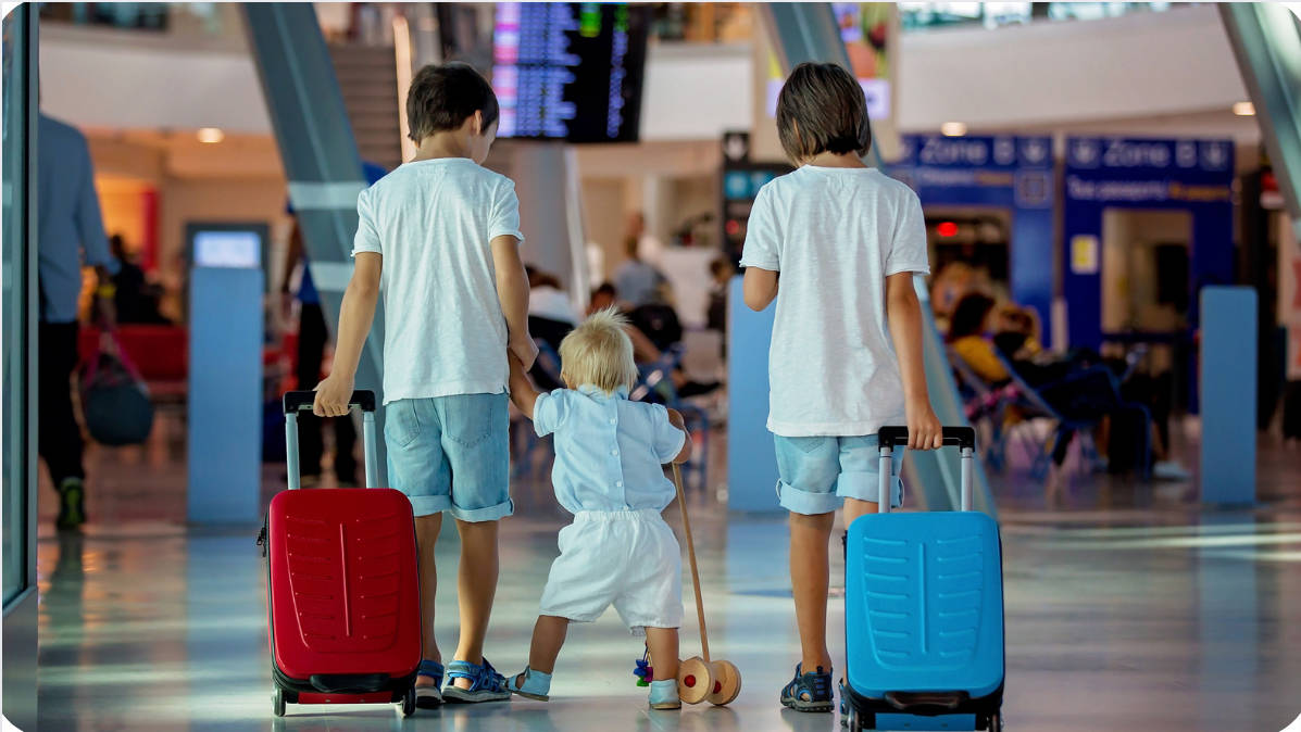 Consejos para viajar con niños